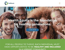 Tablet Screenshot of healthygen.org